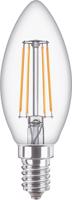 Philips LED žárovka E14 Classic Filament B35 4,3W 40W teplá bílá 2700K , svíčka