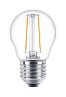 Philips LED žárovka E27 P45 Classic Filament 2W 25W teplá bílá 2700K