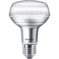 Philips LED žárovka E27 R80 8W 100W teplá bílá 2700K , reflektor 36°