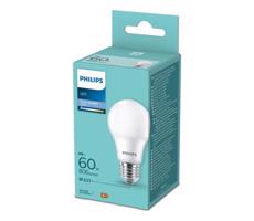 Philips LED Žárovka Philips A60 E27/8W/230V 6500K