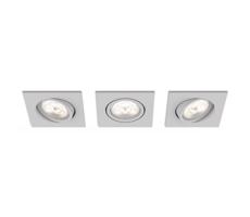 Philips Philips 50123/87/P0 - SADA 3x LED Stmívatelné svítidlo CASEMENT LED/4,5W/230V