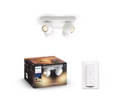 Philips Philips 50474/31/P6 - LED Stmívatelné bodové svítidlo Hue BUCKRAM 4xGU10/5W/230V