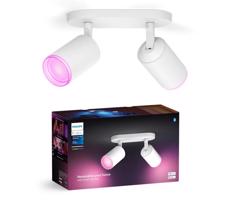 Philips Philips - LED RGBW Stmívatelné bodové svítidlo Hue FUGATO 2xGU10/4,2W/230V bílá