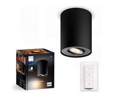 Philips Philips - LED Stmívatelné bodové svítidlo Hue PILLAR 1xGU10/4,2W/230V + DO černá