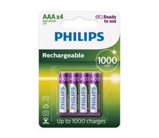 Philips Philips R03B4RTU10/10 - 4 ks Nabíjecí baterie AAA MULTILIFE NiMH/1,2V/1000 mAh