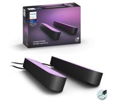 Philips Philips - SADA 2x LED RGB Stmívatelná stolní lampa Hue PLAY DPACK WACA 6W/230V