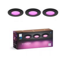 Philips Philips -SADA 3x LED RGBW Stmívatelné koupelnové svítidlo Hue SLIM LED/8,3W/230V