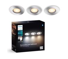 Philips Philips-SADA 3xLED Stmívatelné svítidlo Hue ADORE BATHROOM 1xGU10/4,2W/230V IP44