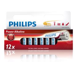 Philips Power Alkaline AA 12ks LR6P12W/10