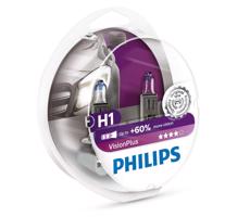 Philips SADA 2x Autožárovka Philips VISION PLUS 12258VPS2 H1 P14,5s/55W/12V 3250K