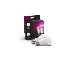 Philips SADA 2x LED Stmívatelná žárovka Philips Hue WACA A60 E27/9W/230V 2000-6500K