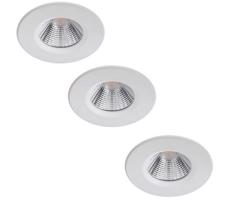 Philips - SADA 3x LED Stmívatelné koupelnové svítidlo LED/5,5W/230V 2700K IP65