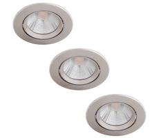 Philips - SADA 3x LED Stmívatelné podhledové svítidlo LED/5,5W/230V 2700K