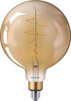 Philips Vintage LED žárovka E27 G200 7W 470lm GOLD stmívatelné Teplá bílá