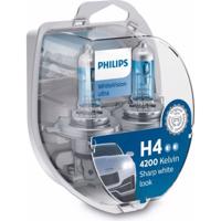 Philips WhiteVision ultra 12342WVUSM H4 P43t-38 12V 60/55W