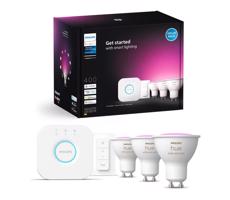 Philips Základní sada Philips Hue WACA 3xGU10/4,2W/230V 2000-6500K+ zařízení k propojení