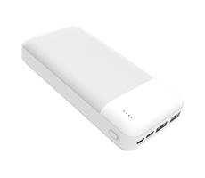 Power Bank 20000 mAh 3,7V bílá