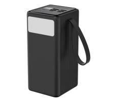 Power Bank 60000 mAh 20W PD 4xUSB-A + 2xUSB-C s LED svítilnou a USB-C kabelem 1m