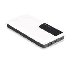 Power Bank s displejem 10000mAh/3,7V bílá