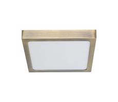 Prezent Prezent  - LED Stropní svítidlo LENYS LED/15W/230V 4000K 17,5x17,5 cm mosaz