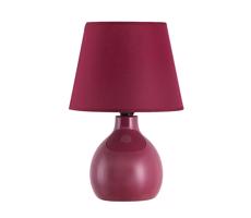 Rabalux Rabalux 4478 - Stolní lampa INGRID 1xE14/40W/230V vínová