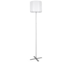 Rabalux Rabalux 74012 - Stojací lampa IZANDER 1xE27/40W/230V bílá/stříbrná