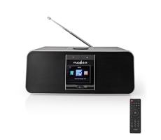 RDIN5005BK-Multifunkční internetové rádio 42W/230V Wi-Fi Bluetooth USB+DO