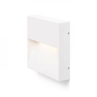 RENDL AQILA SQ nástěnná bílá 230V LED 6W IP54 3000K R12542