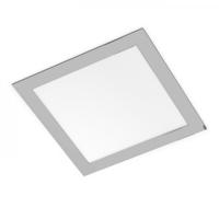 RENDL SLENDER SQ 22 zápustná černý chrom 230V LED 18W 3000K R12126