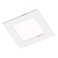 RENDL SLENDER SQ 8 zápustná chrom 230V LED 3W 3000K R12187