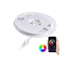 RGB LED Stmívatelný venkovní pásek Wi-Fi LED/8W IP65 2 m Tuya