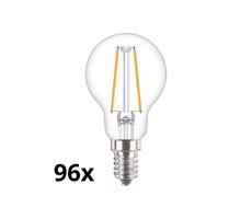 SADA 96x LED Žárovka VINTAGE P45 E14/2W/230V 2700K