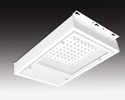 SEC Přisazené nouzové LED svítidlo pro vysoké stropy LED - C.POWERLUX2 230V AC/DC RAL9003, MidPower LED, 3900 lm, barva bílá, neadresovatelný CBS 15-B-102-00-01-SP