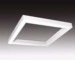 SEC Stropní nebo závěsné LED svítidlo WEGA-FRAME2-CB-DIM-DALI, 32 W, bílá, 607 x 607 x 65 mm, 3000 K, 4480 lm 321-B-103-01-01-SP