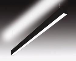 SEC Závěsné LED svítidlo přímé a nepřímé osvětlení WEGA-MODULE2-FAA-DIM-DALI, 50 W, černá, 1409 x 50 x 79 mm, 3000 K, 5950 lm 320-B-551-01-02-SP