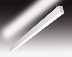 SEC Závěsné LED svítidlo přímé a nepřímé osvětlení WEGA-MODULE2-FAA-DIM-DALI, 50 W, eloxovaný AL, 1409 x 50 x 79 mm, 4000 K, 5950 lm 320-B-552-01-00-SP