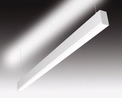 SEC Závěsné LED svítidlo přímé a nepřímé osvětlení WEGA-MODULE2-FAB-DIM-DALI, 50 W, eloxovaný AL, 1409 x 50 x 94 mm, 4000 K, 5950 lm 320-B-554-01-00-SP