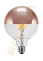 Segula 55492 LED koule 125 zrcadlový vrchlík měď E27 6,5 W (45 W) 550 Lm 2.700 K