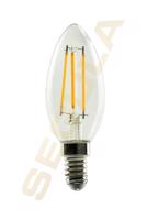 Segula 65601 LED svíčka čirá E14 4,5 W (40 W) 470 Lm 2.700 K Čirá