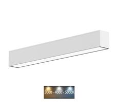 Sinclair Sinclair LSM 24-40CCT - LED Stropní svítidlo LSM LED/40W/230V 120 cm stříbrná