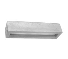 SL.0993 - Nástěnné svítidlo VEGA 2xE27/60W/230V 50 cm beton