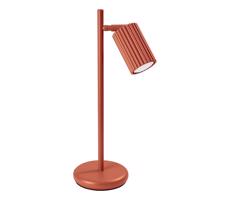 SL.1643 - Stolní lampa KARBON 1xGU10/10W/230V červená