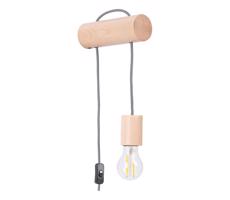 SL.1644 - Nástěnná lampa NIMBI 1xE27/15W/230V buk