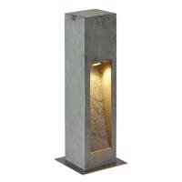 SLV 231370 ARROCK STONE LED 50 cm kamenná šedé svítidlo zahradní sloupek hranatý