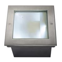 SLV DASAR LED SQUAREI, nerezová ocel 316, asymetrické, 34 W, 4000K IP67