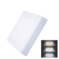 Solight LED mini panel CCT, přisazený, 12W, 900lm, 3000K, 4000K, 6000K, čtvercový WD171 Studená bílá