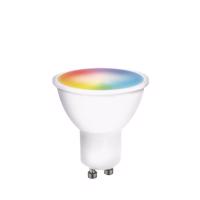 Solight LED SMART WIFI žárovka, GU10, 5W, RGB, 400lm WZ326 Studená bílá