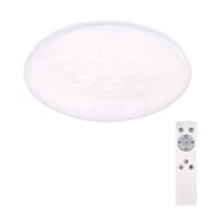 Solight LED stropní světlo Star, kulaté, 24W,1440lm, dálkové ovládání, 37cm WO763