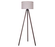 - Stojací lampa 1xE27/60W/230V béžová/hnědá