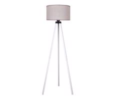 - Stojací lampa 1xE27/60W/230V pr. 44 cm béžová/bílá